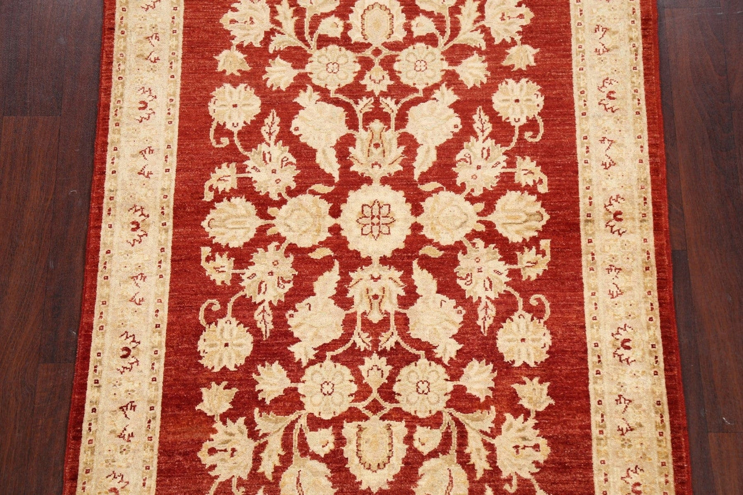 Floral Peshawar Oriental Area Rug 4x6