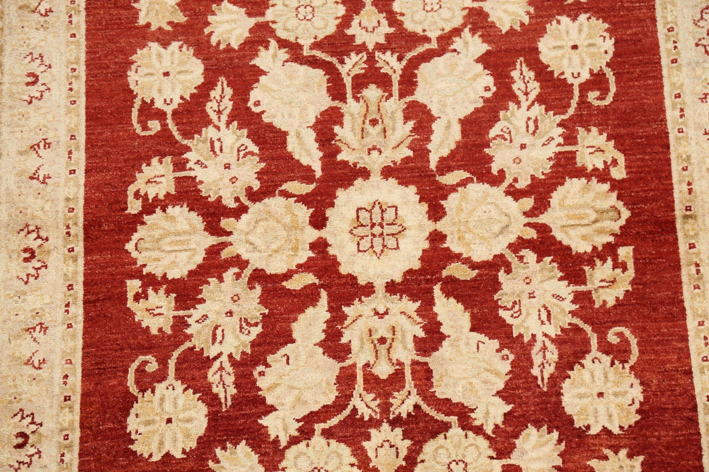 Floral Peshawar Oriental Area Rug 4x6