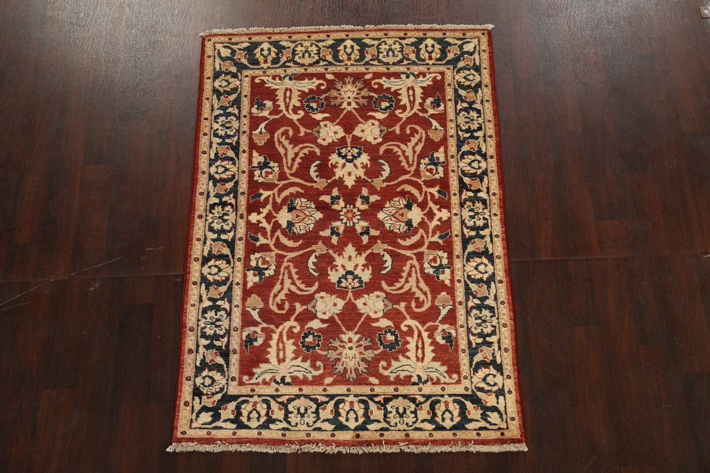 Floral Peshawar Oriental Area Rug 4x6