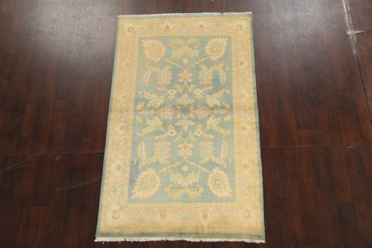 Floral Peshawar Oriental Area Rug 4x7