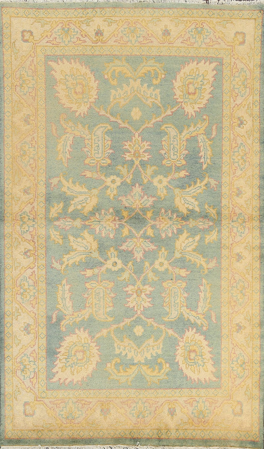 Floral Peshawar Oriental Area Rug 4x7