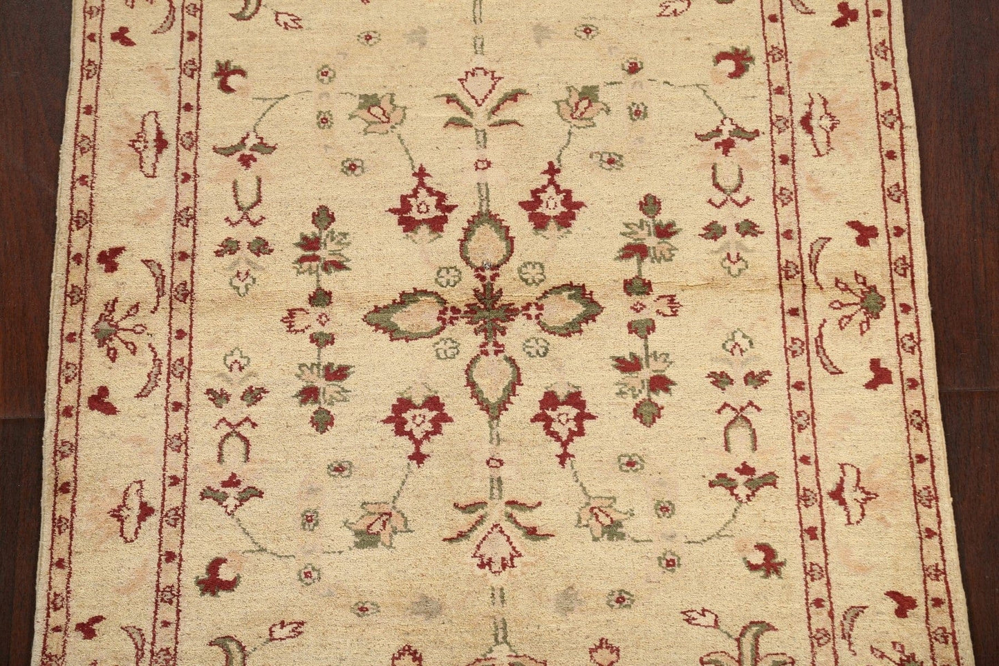 Floral Peshawar Oriental Area Rug 4x5