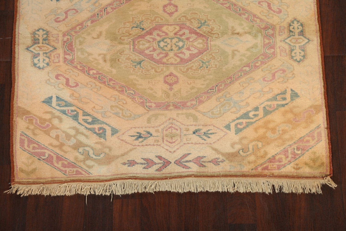 Geometric Anatolian Oriental Area Rug 4x5