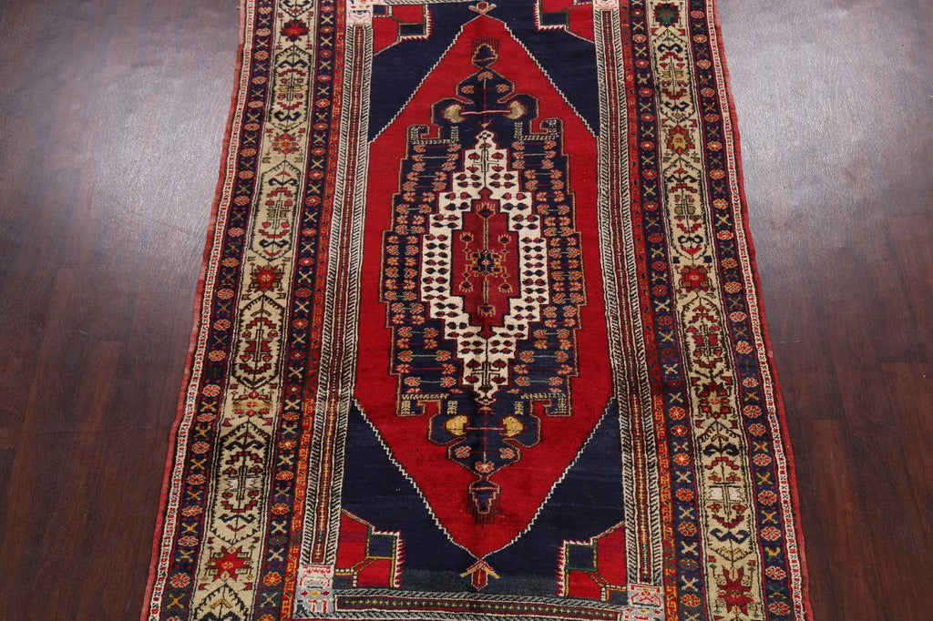 Geometric Anatolian Oriental Area Rug 5x11