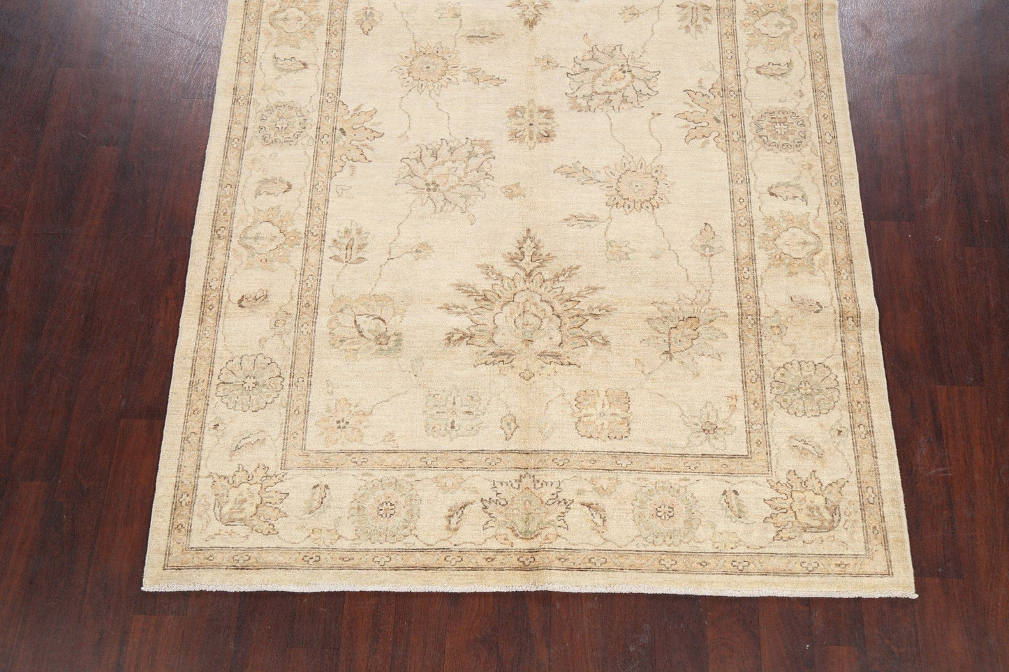 Floral Peshawar Oriental Area Rug 6x9