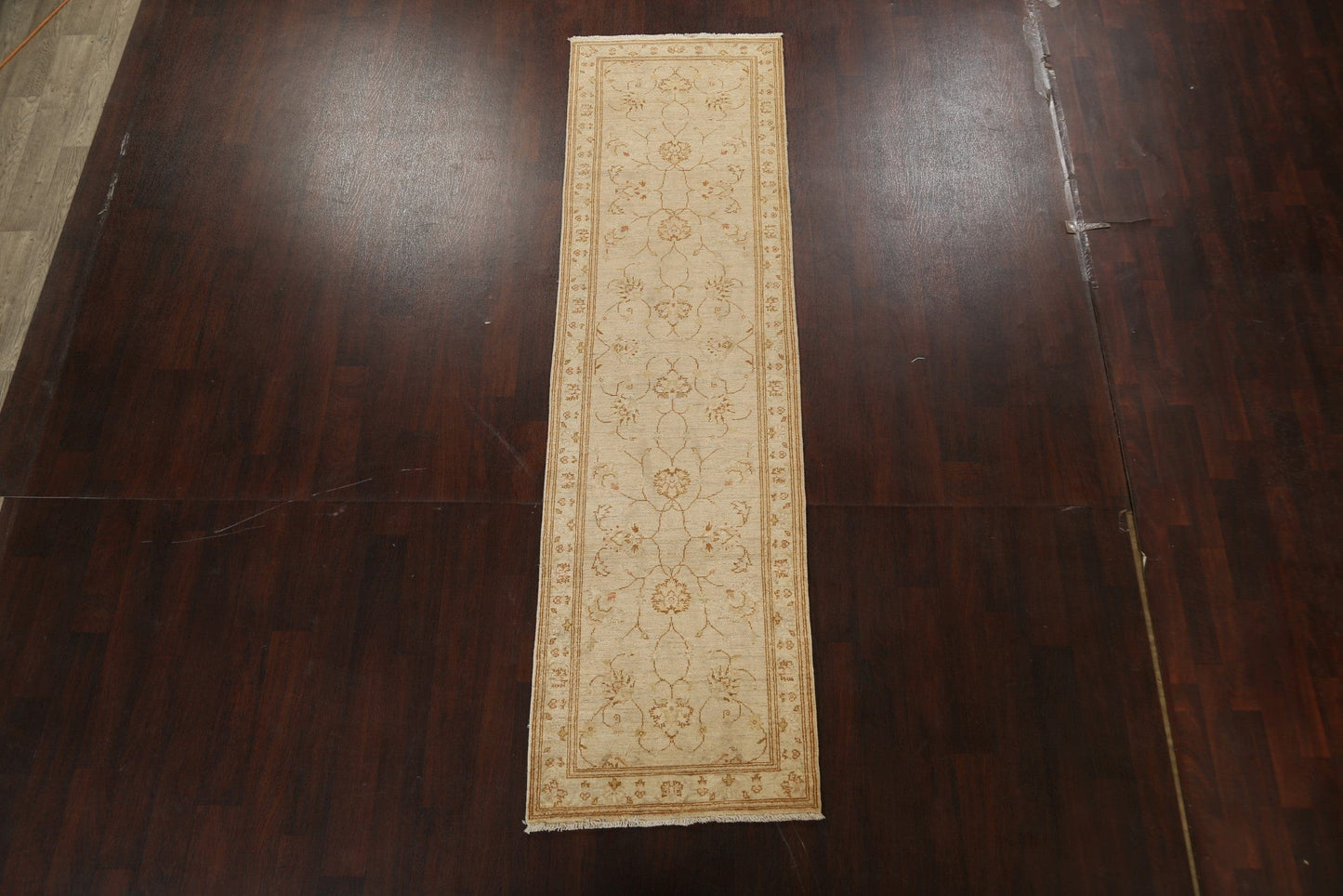 Floral Peshawar Oriental Runner Rug 3x10