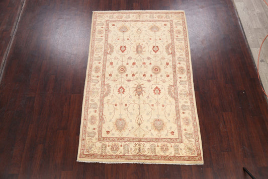 Floral Peshawar Oriental Area Rug 5x8