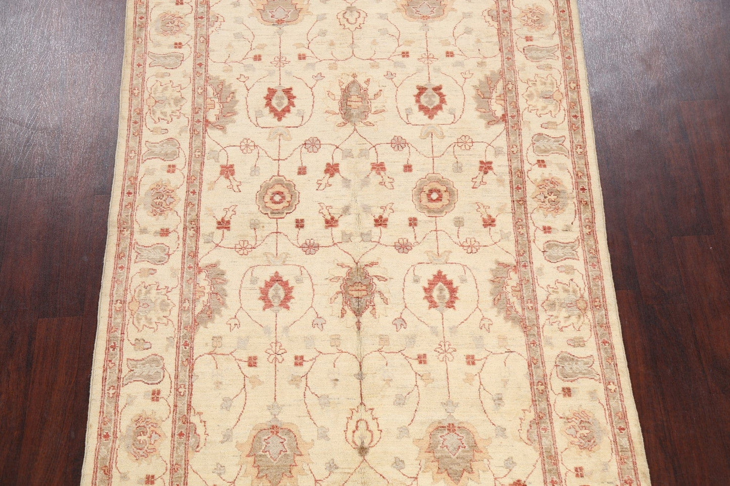 Floral Peshawar Oriental Area Rug 5x8