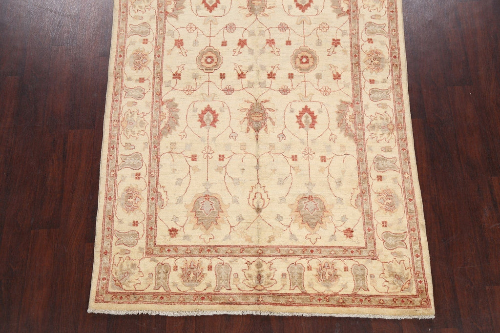 Floral Peshawar Oriental Area Rug 5x8