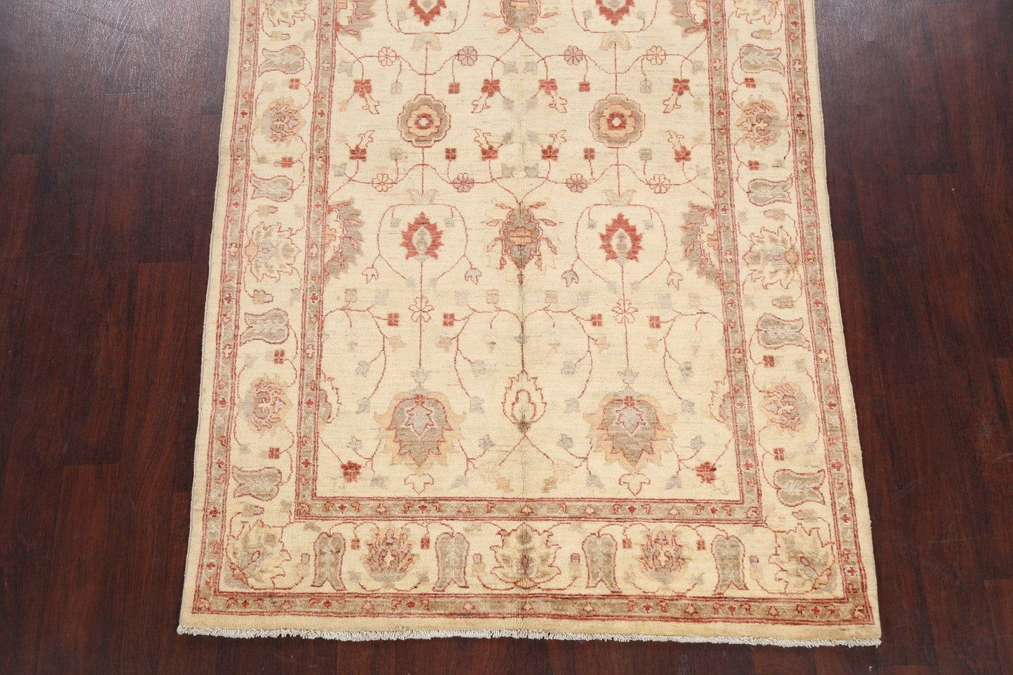 Floral Peshawar Oriental Area Rug 5x8