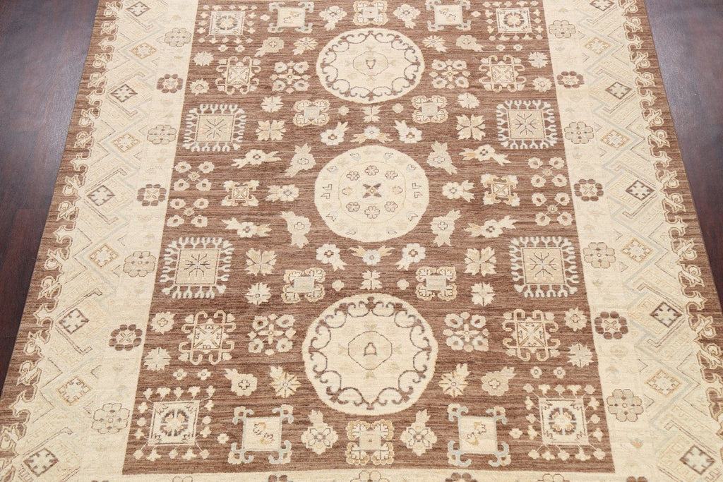 Geometric Peshawar Oriental Area Rug 8x10