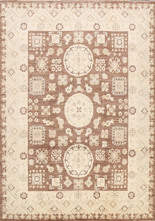 Geometric Peshawar Oriental Area Rug 8x10