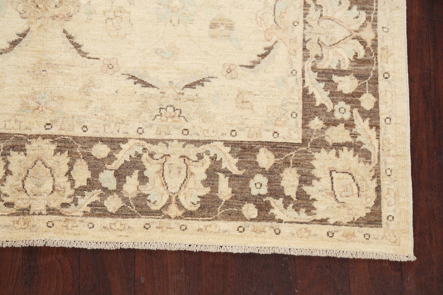 Floral Peshawar Oriental Area Rug 6x9