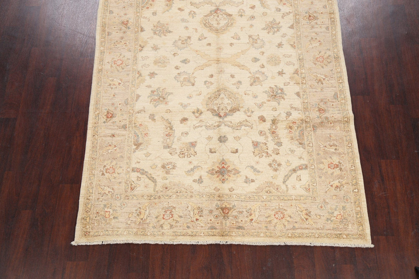 Floral Peshawar Oriental Area Rug 6x9