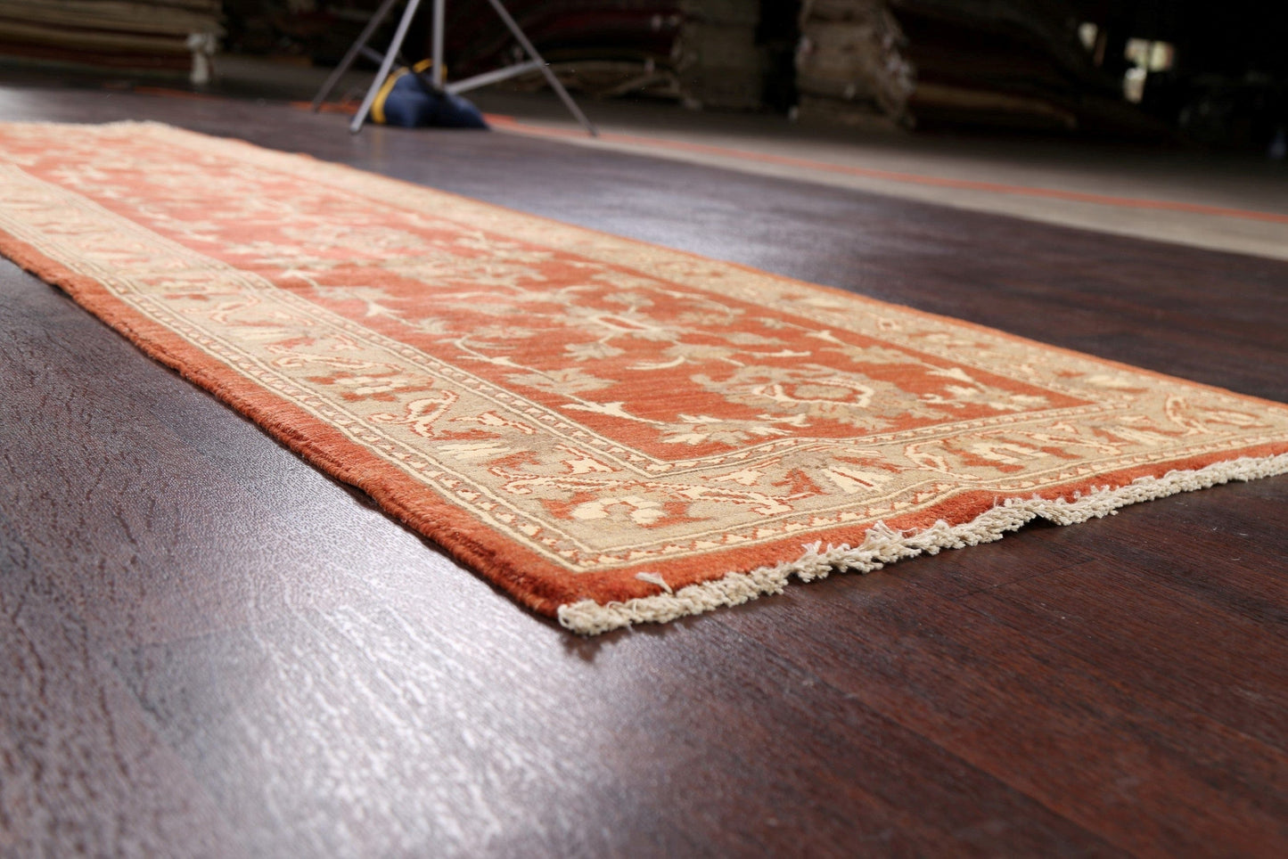 Floral Peshawar Oriental Runner Rug 3x10