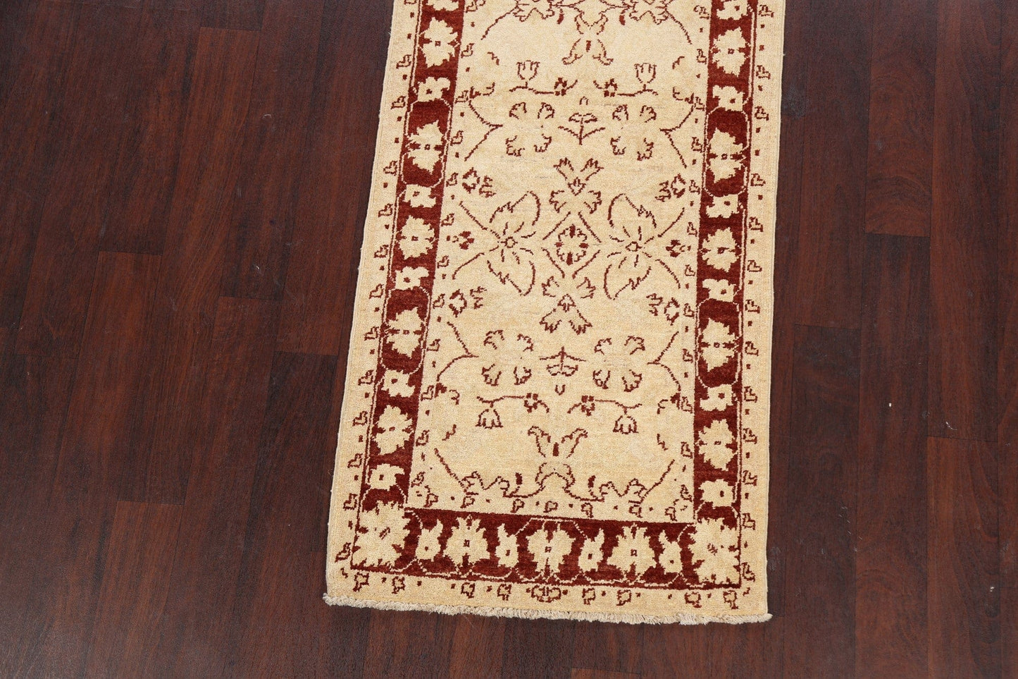 Floral Peshawar Oriental Runner Rug 3x10