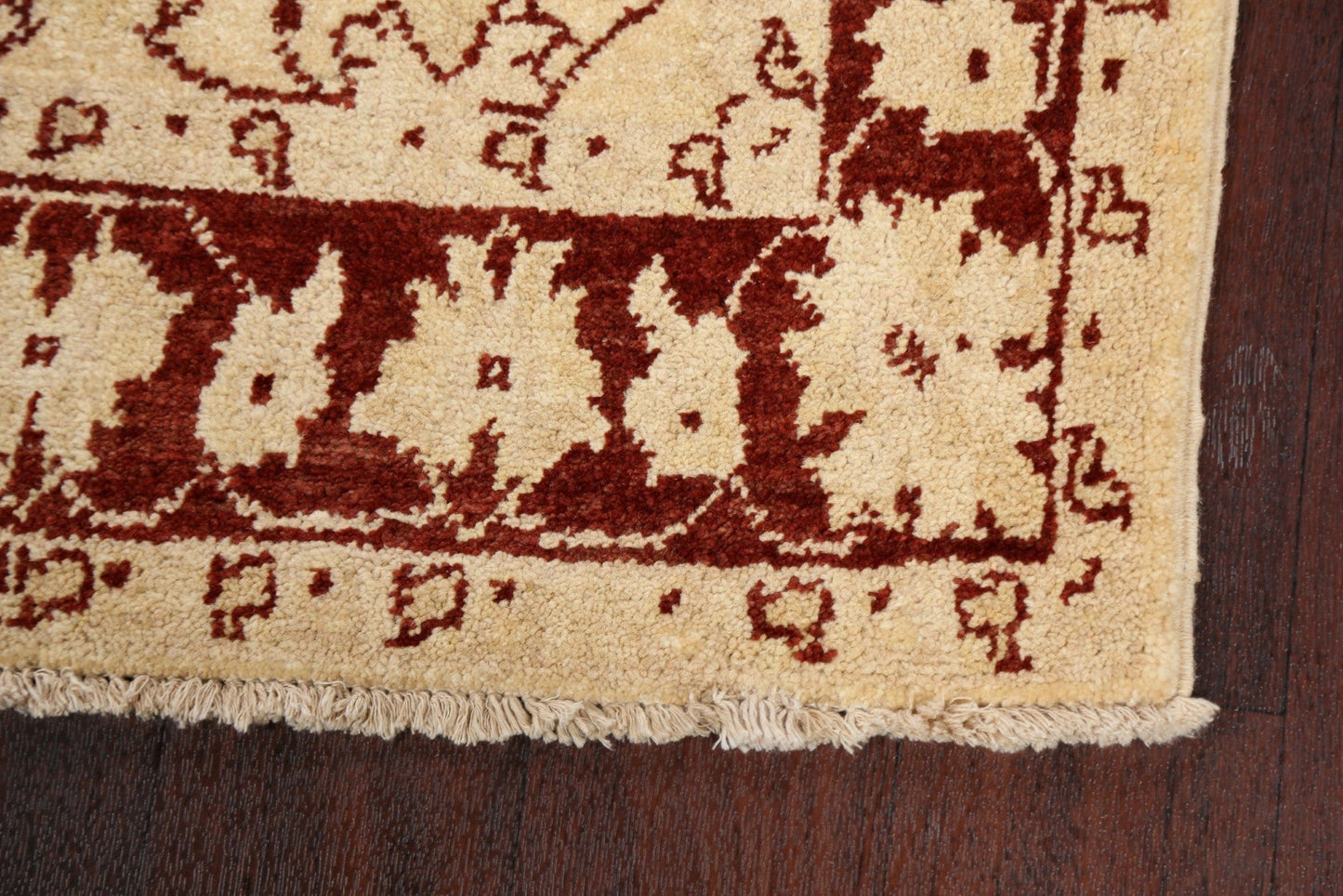 Floral Peshawar Oriental Runner Rug 3x10