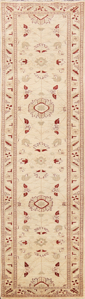 Floral Peshawar Oriental Runner Rug 3x10