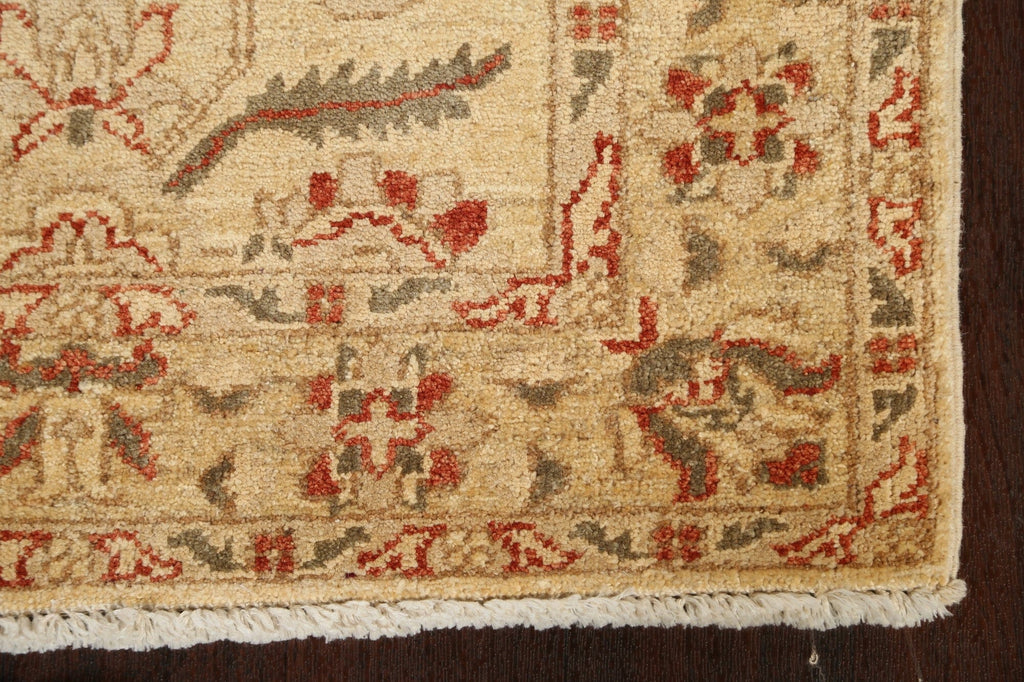 Floral Peshawar Oriental Runner Rug 3x10