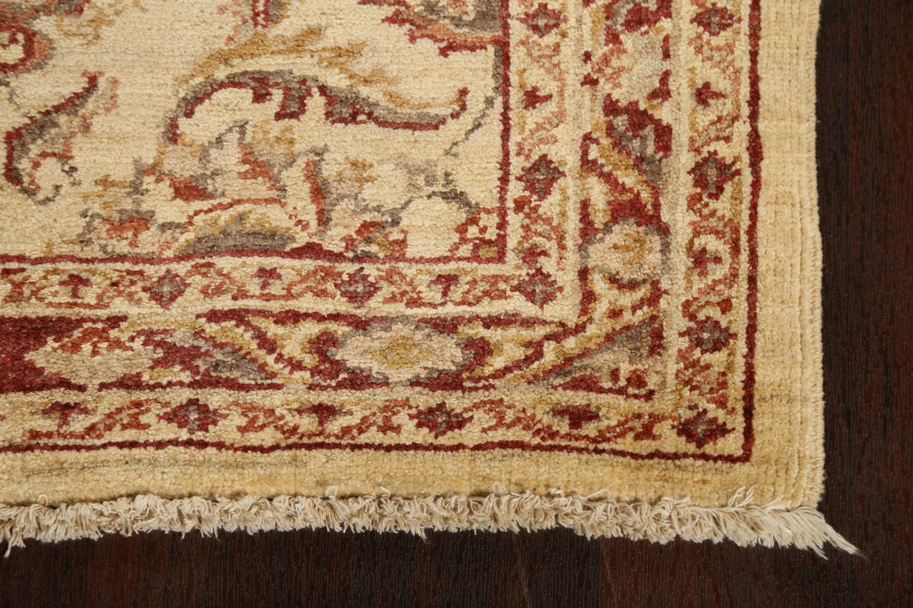 Floral Peshawar Oriental Runner Rug 3x10