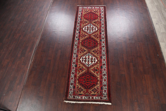 100% Vegetable Dye Ardebil Persian Runner Rug 4x11