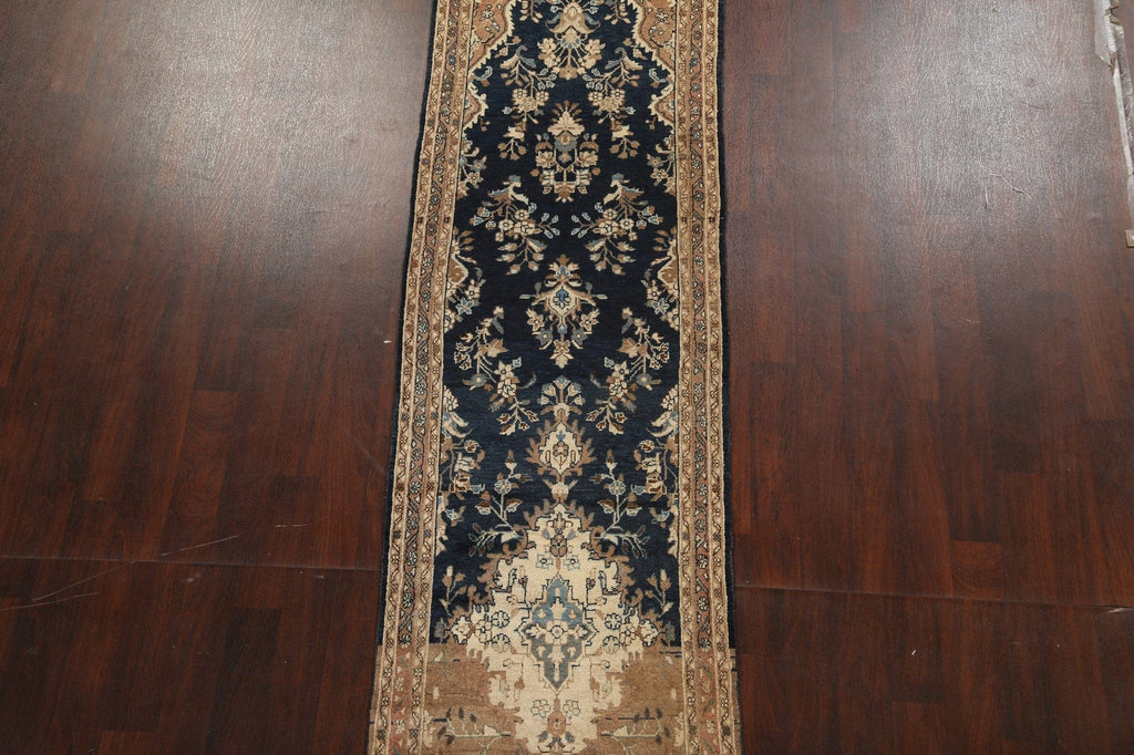 Floral Hamedan Persian Runner Rug 3x16