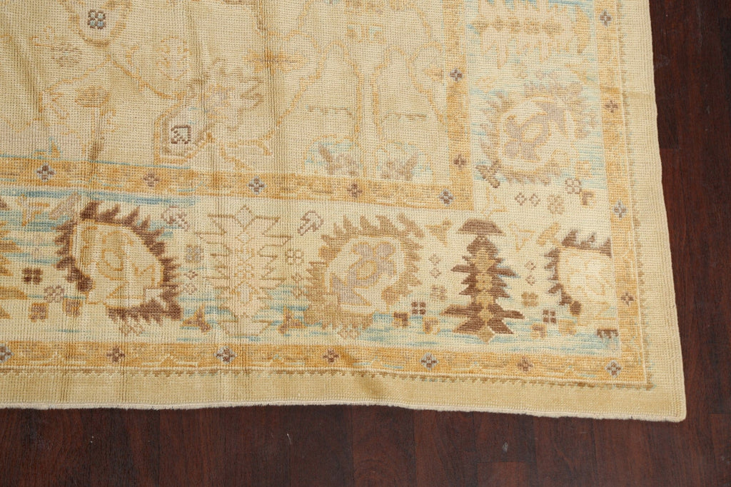 100% Vegetable Dye Oushak Oriental Area Rug 9x12