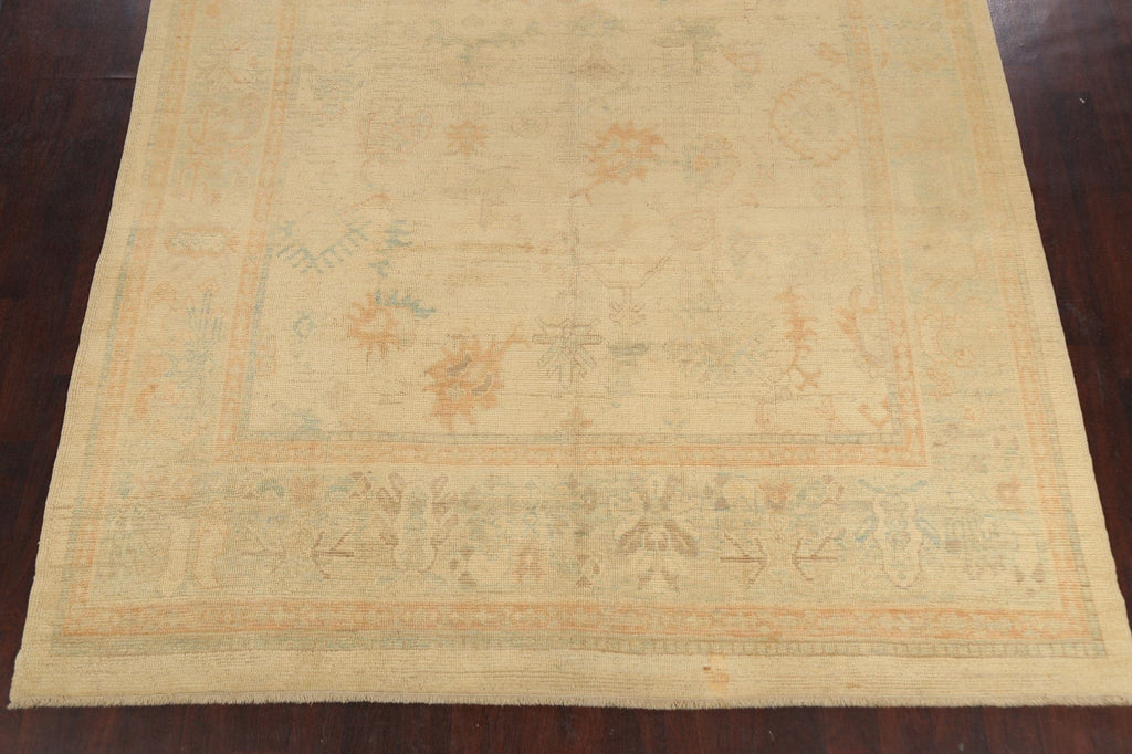 100% Vegetable Dye Oushak Oriental Area Rug 9x13