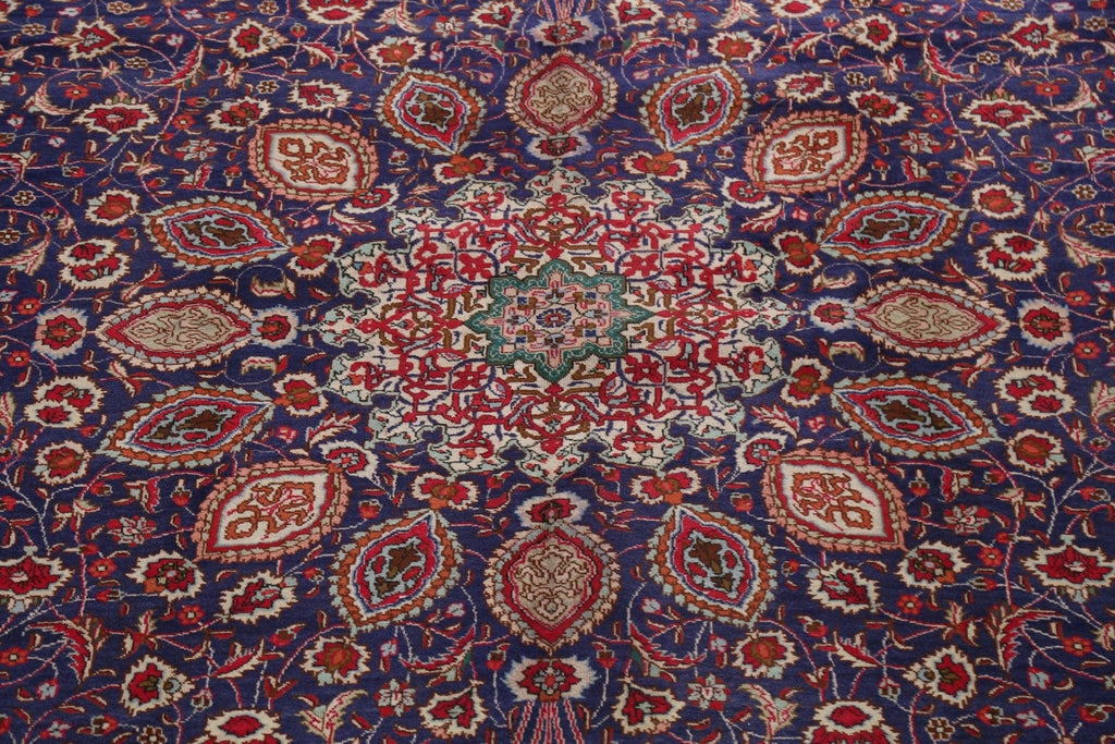 Floral Tabriz Persian Area Rug 10x16