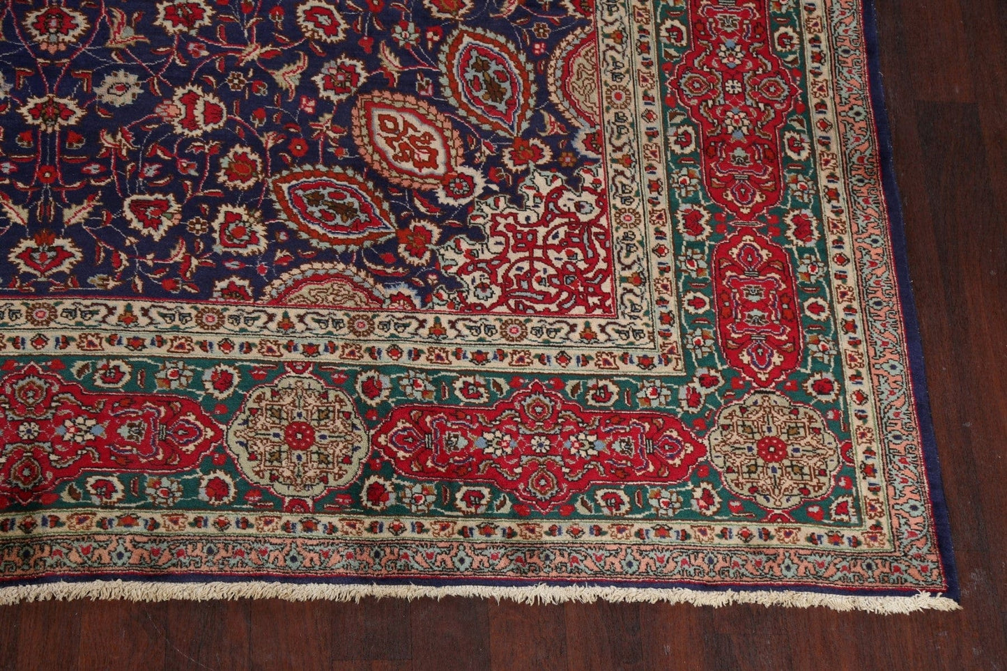 Floral Tabriz Persian Area Rug 10x16