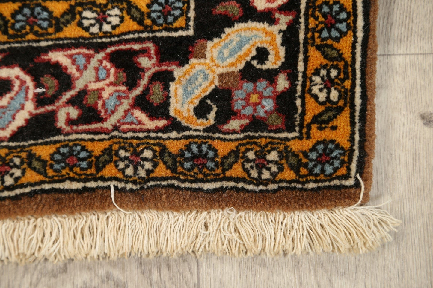 100% Vegetable Dye Pictorial Bidjar Persian Runner Rug 2x5