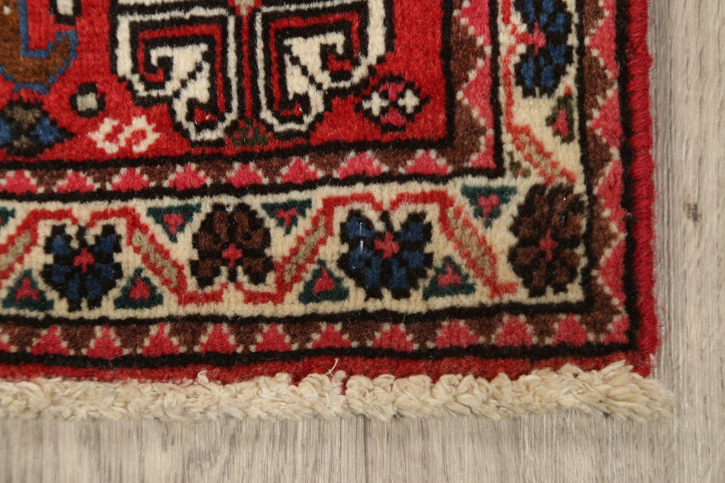 100% Vegetable Dye Tribal Abadeh Persian Area Rug 2x3