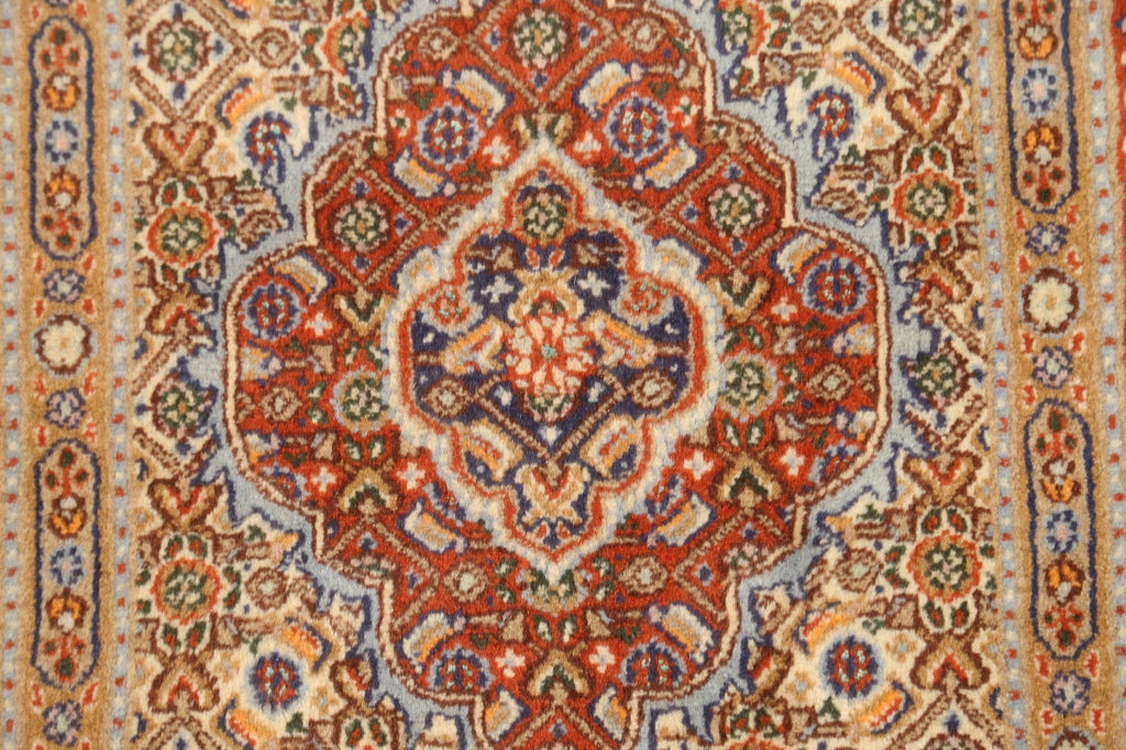 Vegetable Dye Geometric Mood Persian Area Rug 3x6