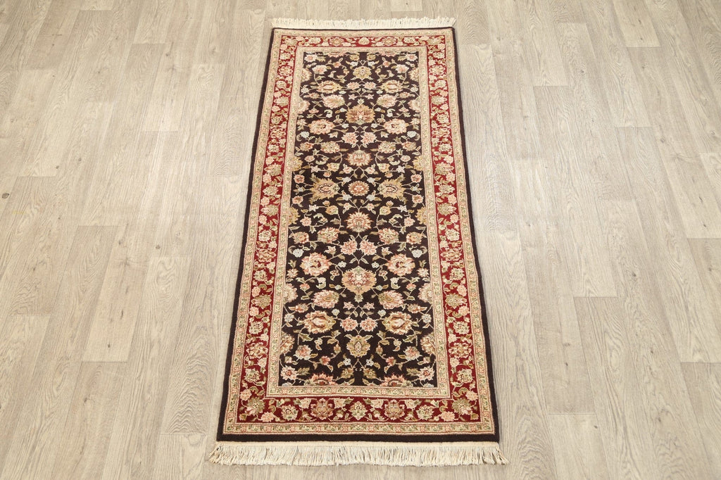 All-Over Floral Kashan Oriental Area Rug 3x6