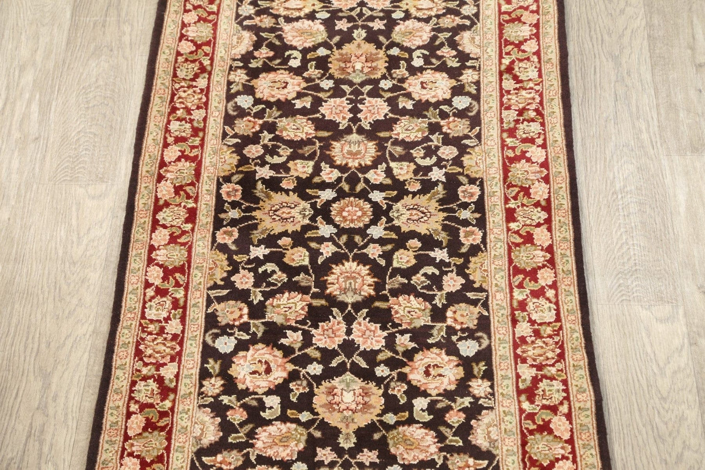 All-Over Floral Kashan Oriental Area Rug 3x6