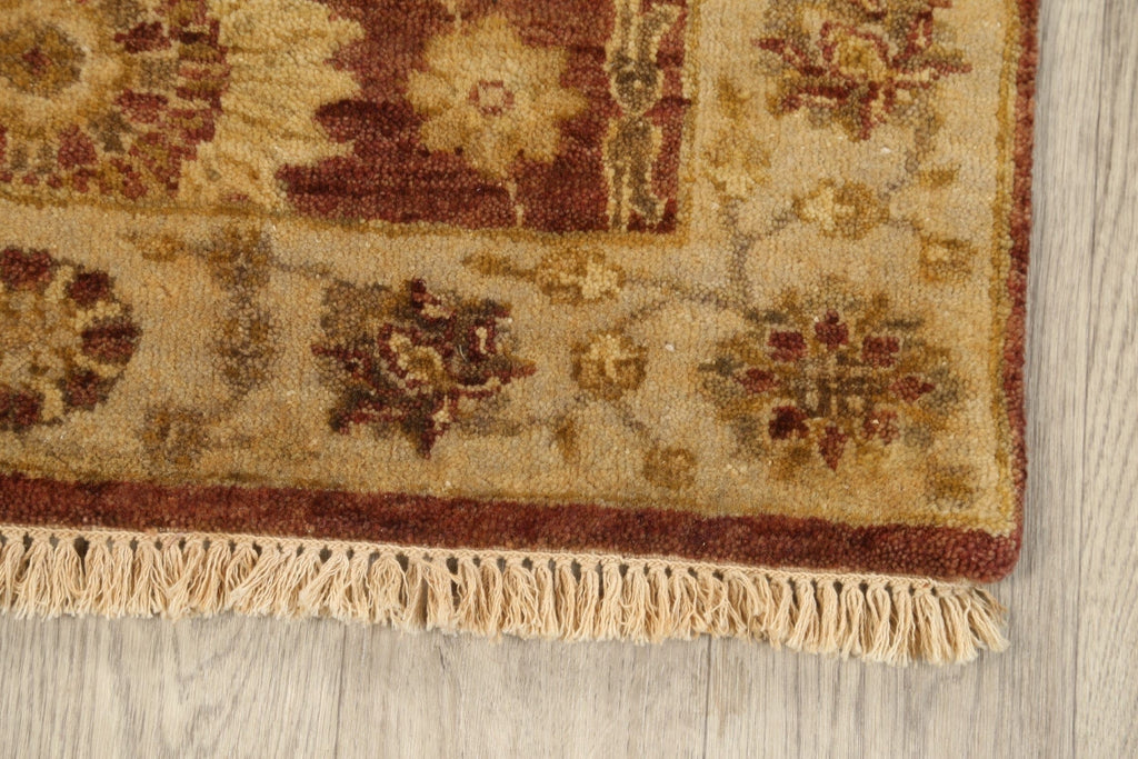 Floral Peshawar Oriental Runner Rug 3x8