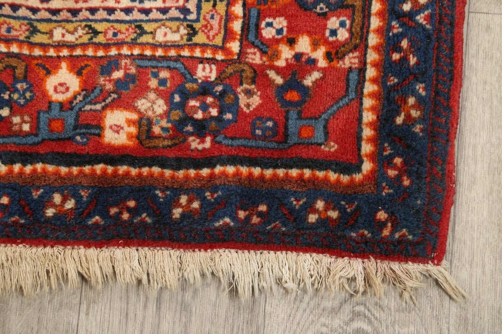 Vegetable Dye Tribal Bakhtiari Persian Area Rug 4x6