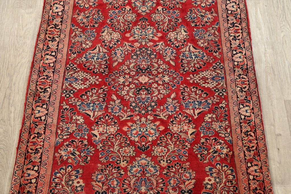 Floral Sarouk Persian Area Rug 3x5