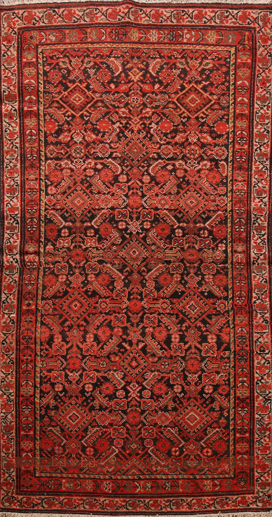 Vegetable Dye Antique Sarouk Farahan Persian Area Rug 3x6