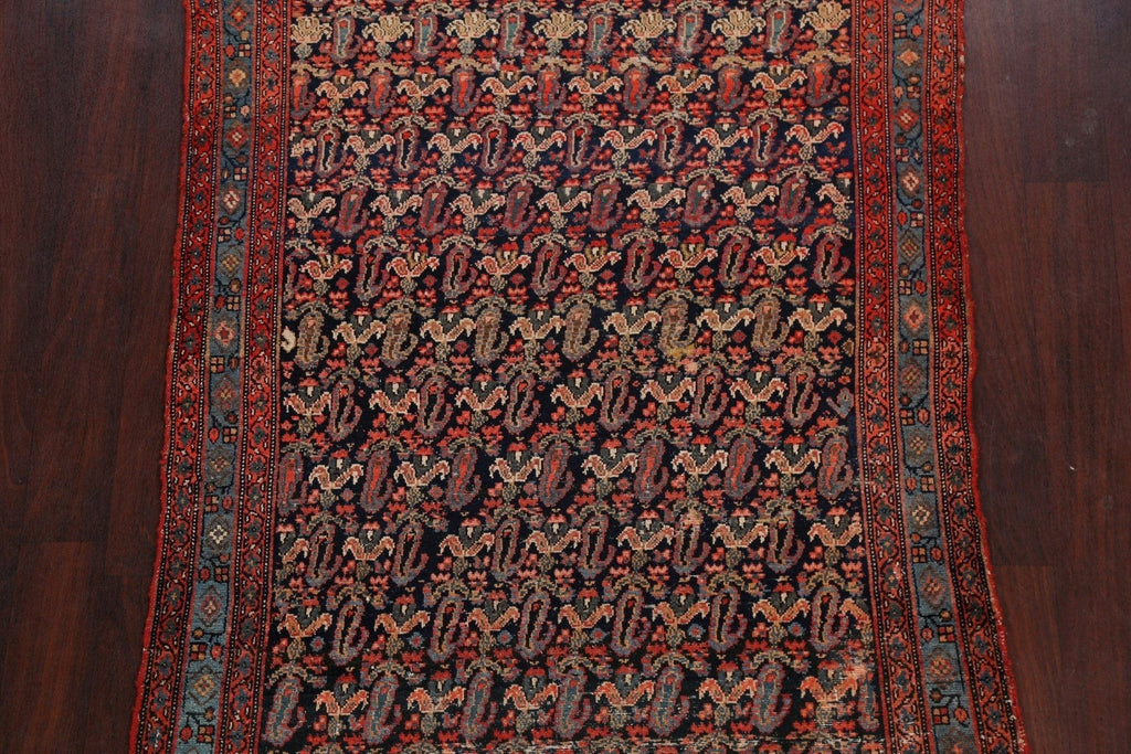 Pre-1900 Antique All-Over Malayer Persian Area Rug 4x5