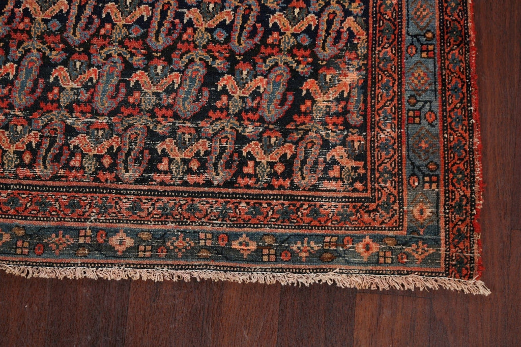 Pre-1900 Antique All-Over Malayer Persian Area Rug 4x5