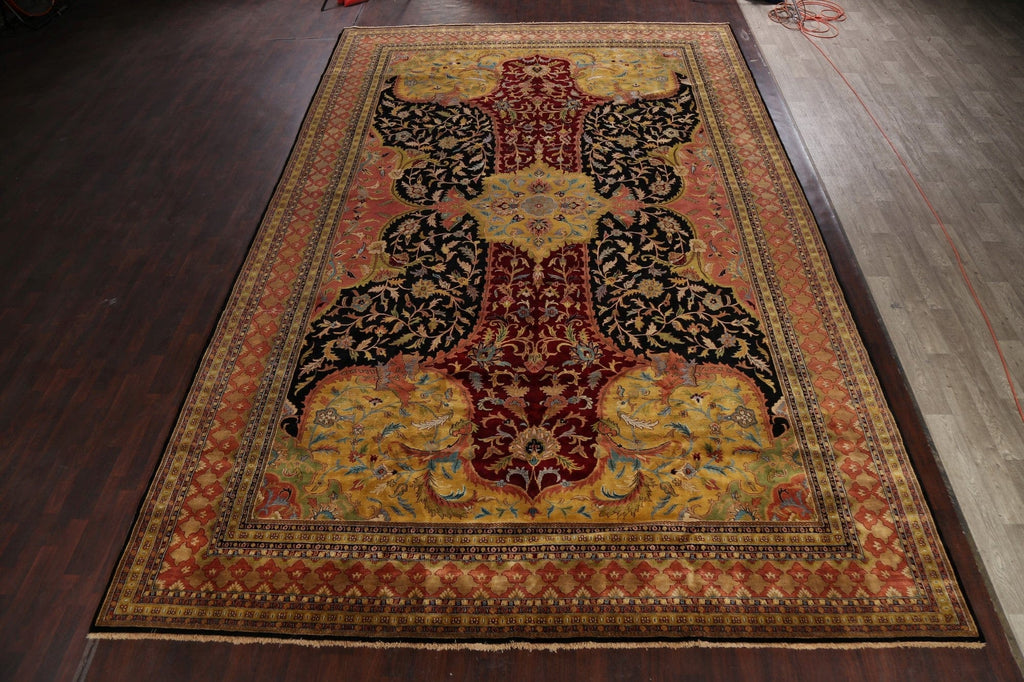 100% Vegetable Dye Large Ziegler Oriental Area Rug 12x18