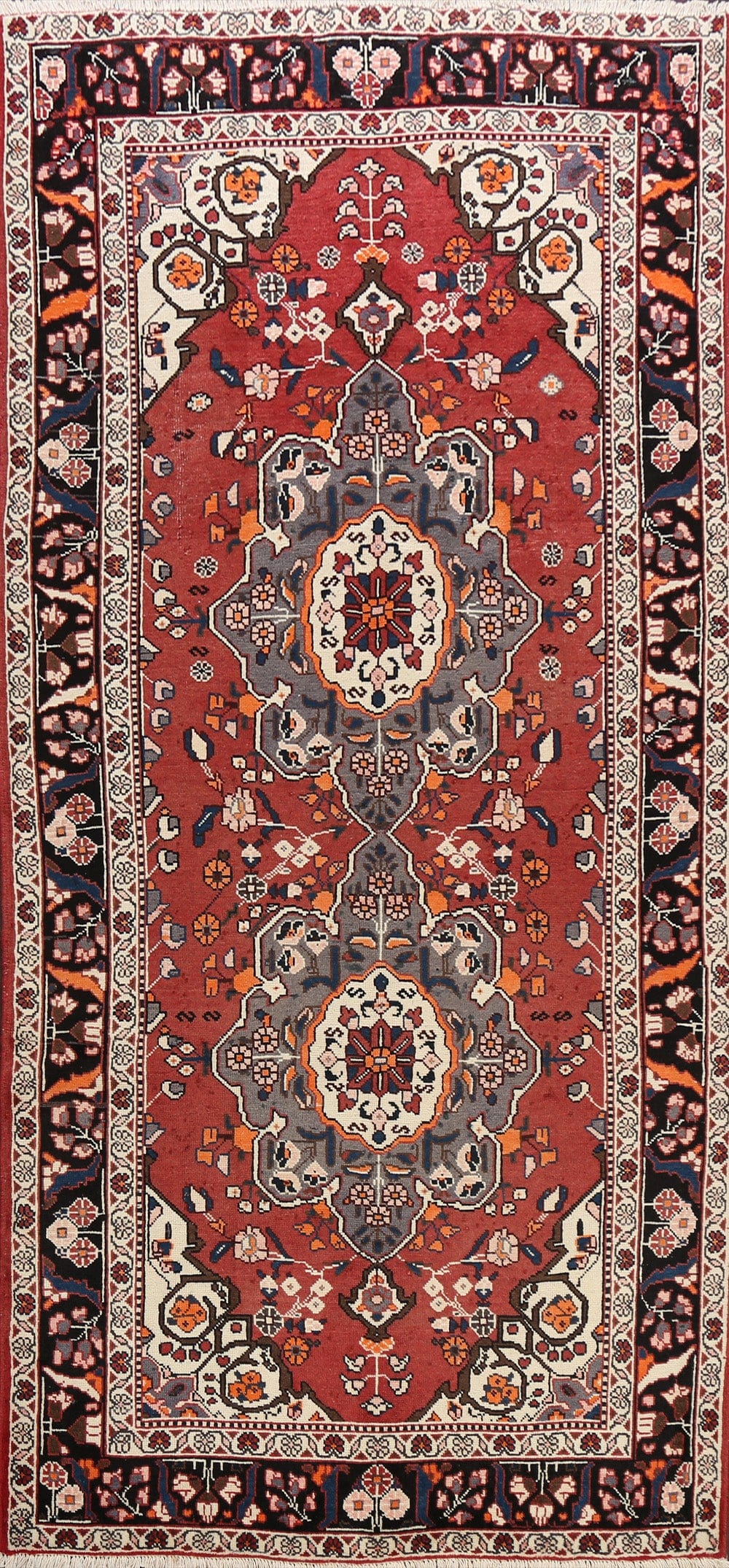 100% Vegetable Dye Bakhtiari Persian Area Rug 5x10