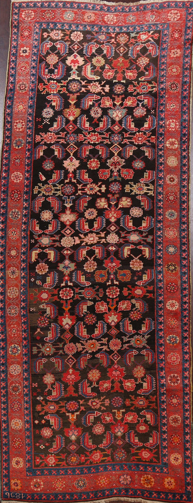 Vegetable Dye Geometric Malayer Persian Area Rug 5x12