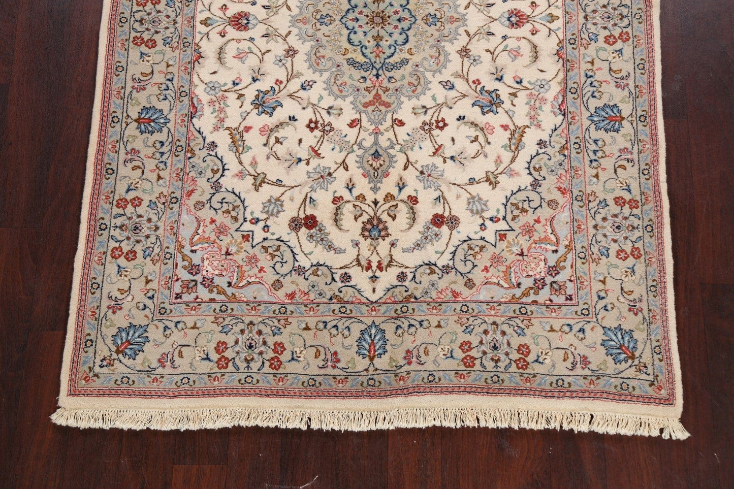 Floral Kashan Oriental Area Rug 5x7