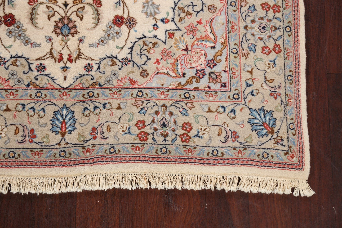 Floral Kashan Oriental Area Rug 5x7