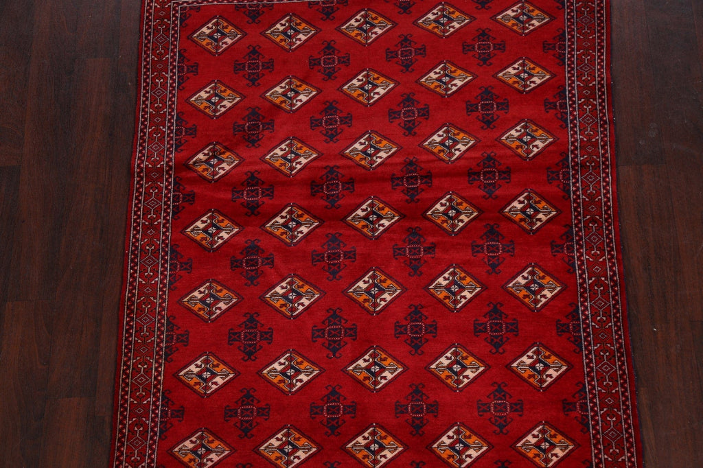 Geometric Bokhara Oriental Area Rug 4x6