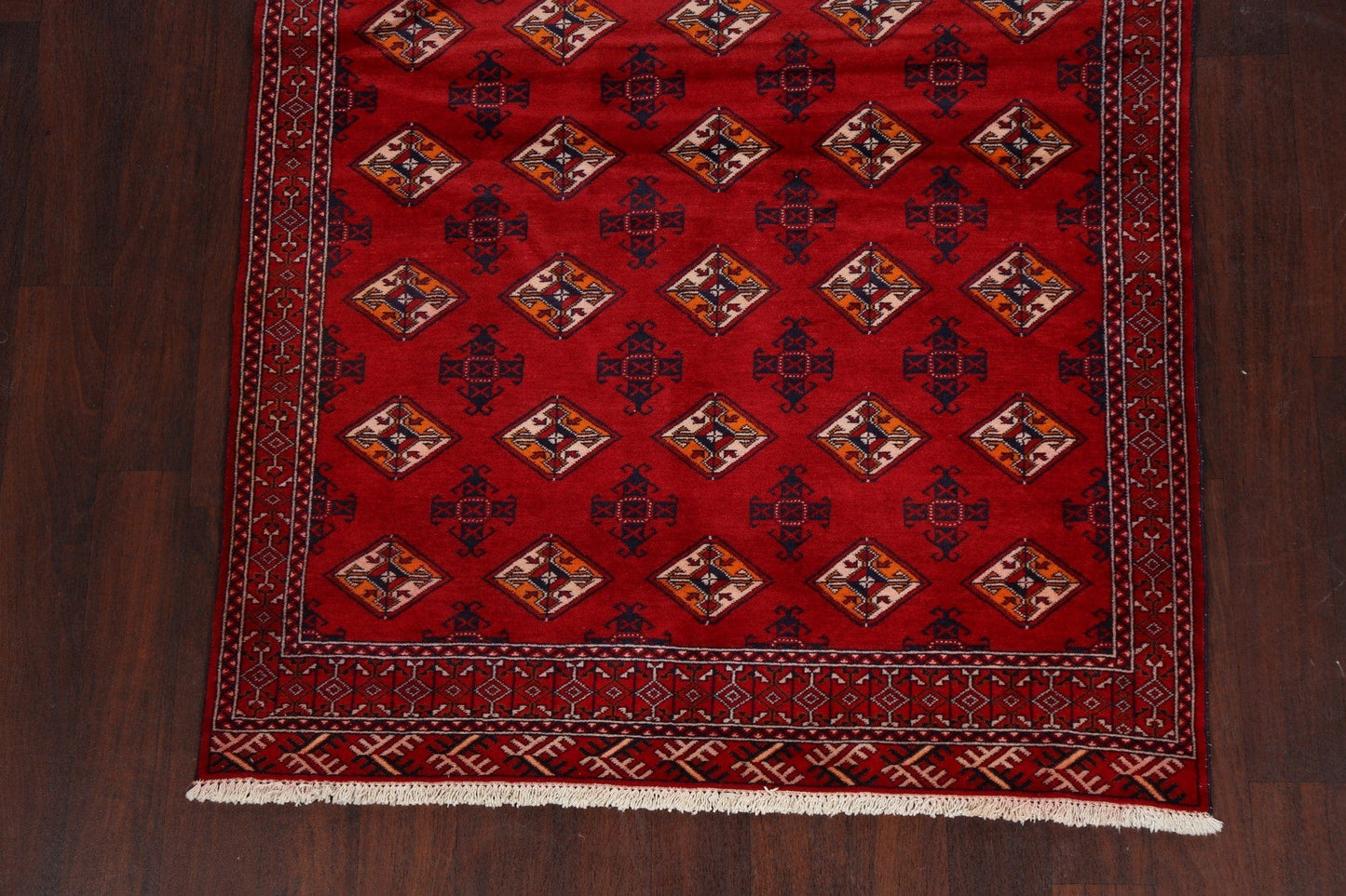 Geometric Bokhara Oriental Area Rug 4x6