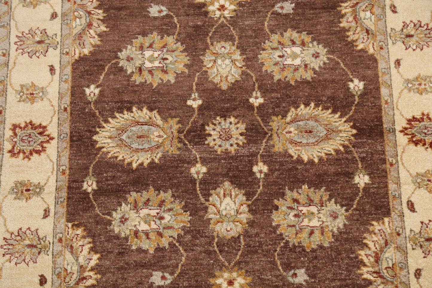 Floral Peshawar Oriental Area Rug 4x6