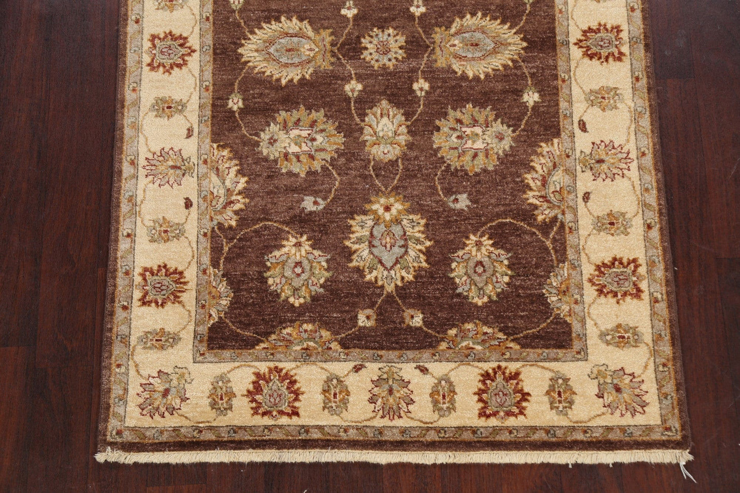 Floral Peshawar Oriental Area Rug 4x6